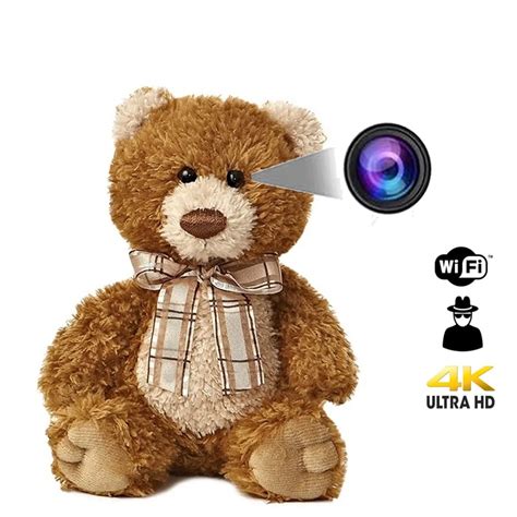 peluche con camara espia